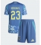 Ajax Steven Berghuis #23 Uit tenue Kids 2024-25 Korte Mouwen (+ broek)