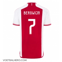 Ajax Steven Bergwijn #7 Thuis tenue 2023-24 Korte Mouwen