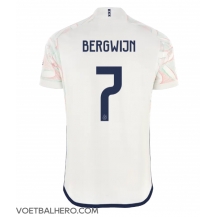 Ajax Steven Bergwijn #7 Uit tenue 2023-24 Korte Mouwen