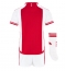 Ajax Thuis tenue Kids 2023-24 Korte Mouwen (+ broek)