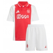 Ajax Thuis tenue Kids 2024-25 Korte Mouwen (+ broek)