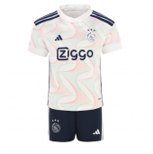 Ajax Uit tenue Kids 2023-24 Korte Mouwen (+ broek)