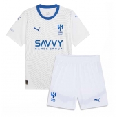 Al-Hilal Uit tenue Kids 2024-25 Korte Mouwen (+ broek)