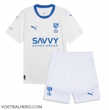 Al-Hilal Uit tenue Kids 2024-25 Korte Mouwen (+ broek)