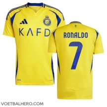 Al-Nassr Cristiano Ronaldo #7 Thuis tenue 2024-25 Korte Mouwen