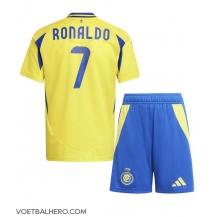 Al-Nassr Cristiano Ronaldo #7 Thuis tenue Kids 2024-25 Korte Mouwen (+ broek)