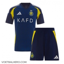 Al-Nassr Uit tenue Kids 2024-25 Korte Mouwen (+ broek)