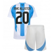 Argentinië Alexis Mac Allister #20 Thuis tenue Kids Copa America 2024 Korte Mouwen (+ broek)