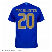 Argentinië Alexis Mac Allister #20 Uit tenue Copa America 2024 Korte Mouwen