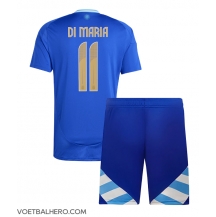 Argentinië Angel Di Maria #11 Uit tenue Kids Copa America 2024 Korte Mouwen (+ broek)