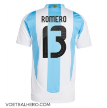 Argentinië Cristian Romero #13 Thuis tenue Copa America 2024 Korte Mouwen