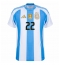 Argentinië Lautaro Martinez #22 Thuis tenue Copa America 2024 Korte Mouwen