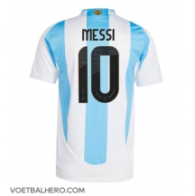 Argentinië Lionel Messi #10 Thuis tenue Copa America 2024 Korte Mouwen