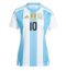 Argentinië Lionel Messi #10 Thuis tenue Dames Copa America 2024 Korte Mouwen