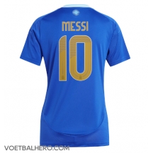 Argentinië Lionel Messi #10 Uit tenue Dames Copa America 2024 Korte Mouwen