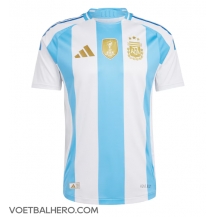 Argentinië Thuis tenue Copa America 2024 Korte Mouwen