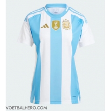 Argentinië Thuis tenue Dames Copa America 2024 Korte Mouwen