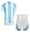 Argentinië Thuis tenue Kids Copa America 2024 Korte Mouwen (+ broek)