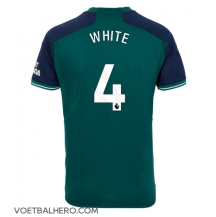 Arsenal Ben White #4 Derde tenue 2023-24 Korte Mouwen