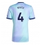 Arsenal Ben White #4 Derde tenue 2024-25 Korte Mouwen