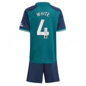 Arsenal Ben White #4 Derde tenue Kids 2023-24 Korte Mouwen (+ broek)