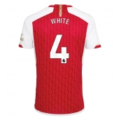 Arsenal Ben White #4 Thuis tenue 2023-24 Korte Mouwen