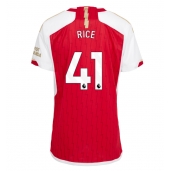 Arsenal Ben White #4 Thuis tenue Dames 2023-24 Korte Mouwen