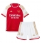 Arsenal Ben White #4 Thuis tenue Kids 2023-24 Korte Mouwen (+ broek)