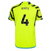 Arsenal Ben White #4 Uit tenue 2023-24 Korte Mouwen