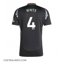 Arsenal Ben White #4 Uit tenue 2024-25 Korte Mouwen