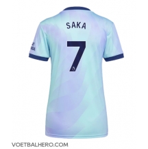 Arsenal Bukayo Saka #7 Derde tenue Dames 2024-25 Korte Mouwen