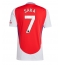 Arsenal Bukayo Saka #7 Thuis tenue 2024-25 Korte Mouwen