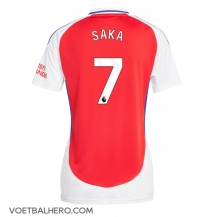 Arsenal Bukayo Saka #7 Thuis tenue Dames 2024-25 Korte Mouwen