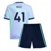 Arsenal Declan Rice #41 Derde tenue Kids 2024-25 Korte Mouwen (+ broek)