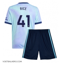 Arsenal Declan Rice #41 Derde tenue Kids 2024-25 Korte Mouwen (+ broek)