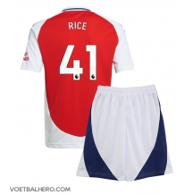 Arsenal Declan Rice #41 Thuis tenue Kids 2024-25 Korte Mouwen (+ broek)