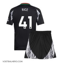 Arsenal Declan Rice #41 Uit tenue Kids 2024-25 Korte Mouwen (+ broek)