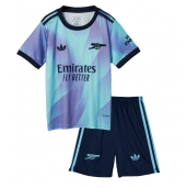 Arsenal Derde tenue Kids 2024-25 Korte Mouwen (+ broek)