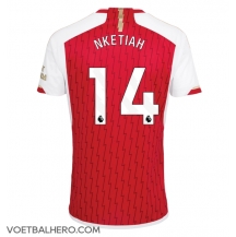 Arsenal Eddie Nketiah #14 Thuis tenue 2023-24 Korte Mouwen