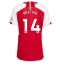 Arsenal Eddie Nketiah #14 Thuis tenue Dames 2023-24 Korte Mouwen