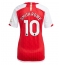 Arsenal Emile Smith Rowe #10 Thuis tenue Dames 2023-24 Korte Mouwen