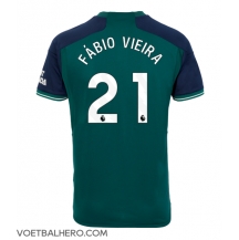 Arsenal Fabio Vieira #21 Derde tenue 2023-24 Korte Mouwen