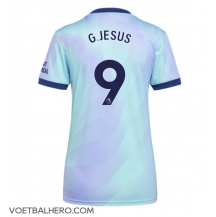 Arsenal Gabriel Jesus #9 Derde tenue Dames 2024-25 Korte Mouwen