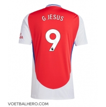 Arsenal Gabriel Jesus #9 Thuis tenue 2024-25 Korte Mouwen