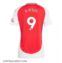 Arsenal Gabriel Jesus #9 Thuis tenue Dames 2024-25 Korte Mouwen