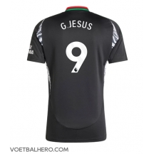 Arsenal Gabriel Jesus #9 Uit tenue 2024-25 Korte Mouwen