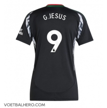 Arsenal Gabriel Jesus #9 Uit tenue Dames 2024-25 Korte Mouwen