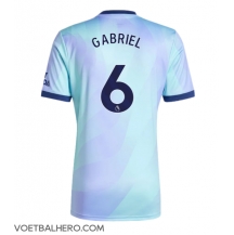 Arsenal Gabriel Magalhaes #6 Derde tenue 2024-25 Korte Mouwen