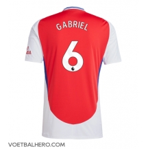 Arsenal Gabriel Magalhaes #6 Thuis tenue 2024-25 Korte Mouwen