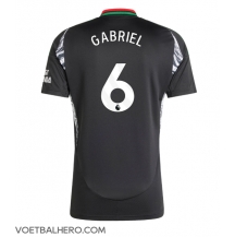 Arsenal Gabriel Magalhaes #6 Uit tenue 2024-25 Korte Mouwen